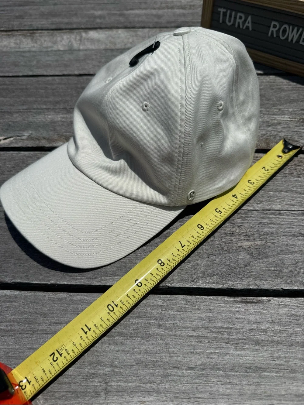 Lululemon Unisex Classic Ball Cap Bone L/XL NWT 🤍